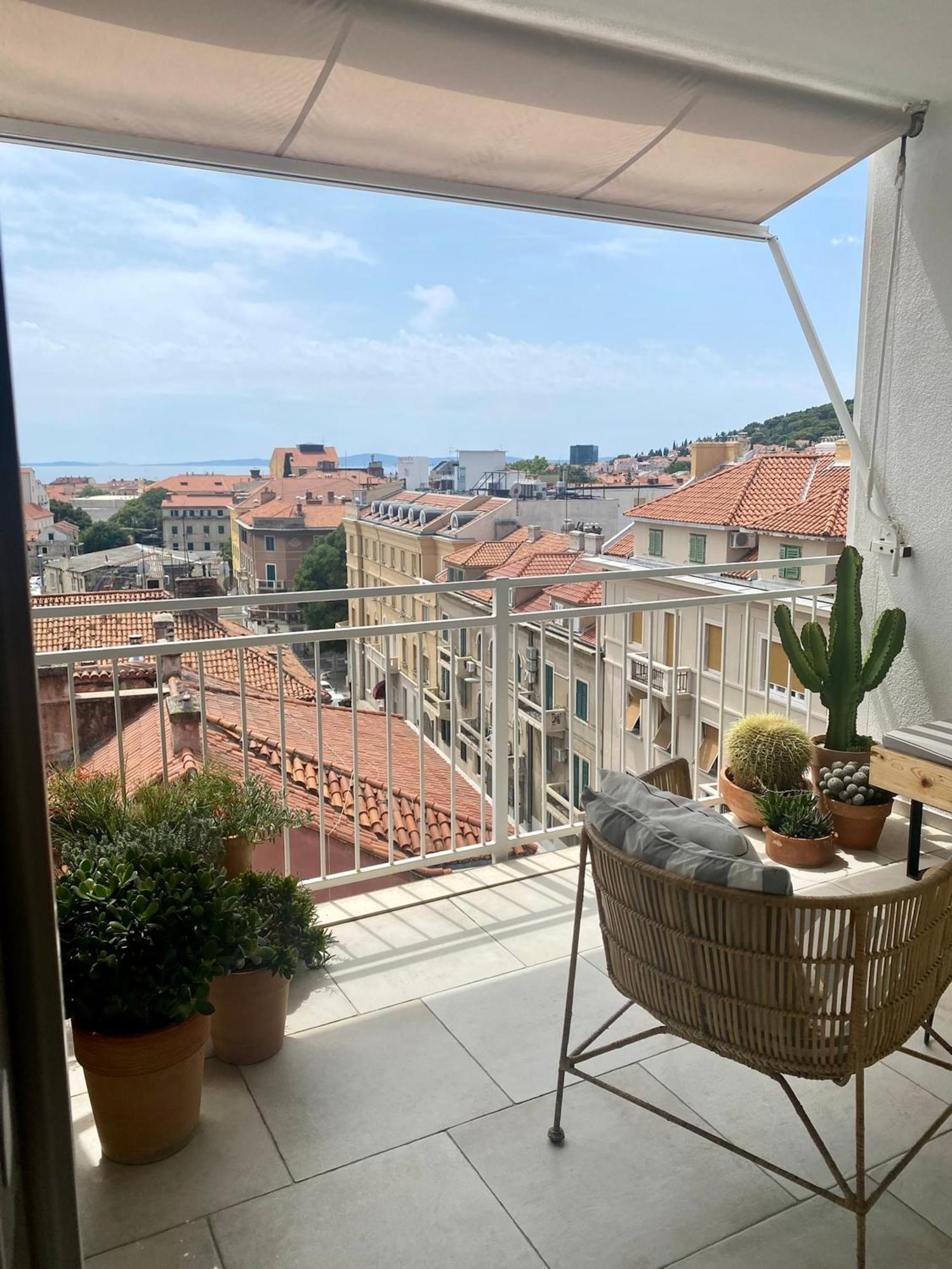 Ferienwohnung D'Art Penthouse Split Exterior foto