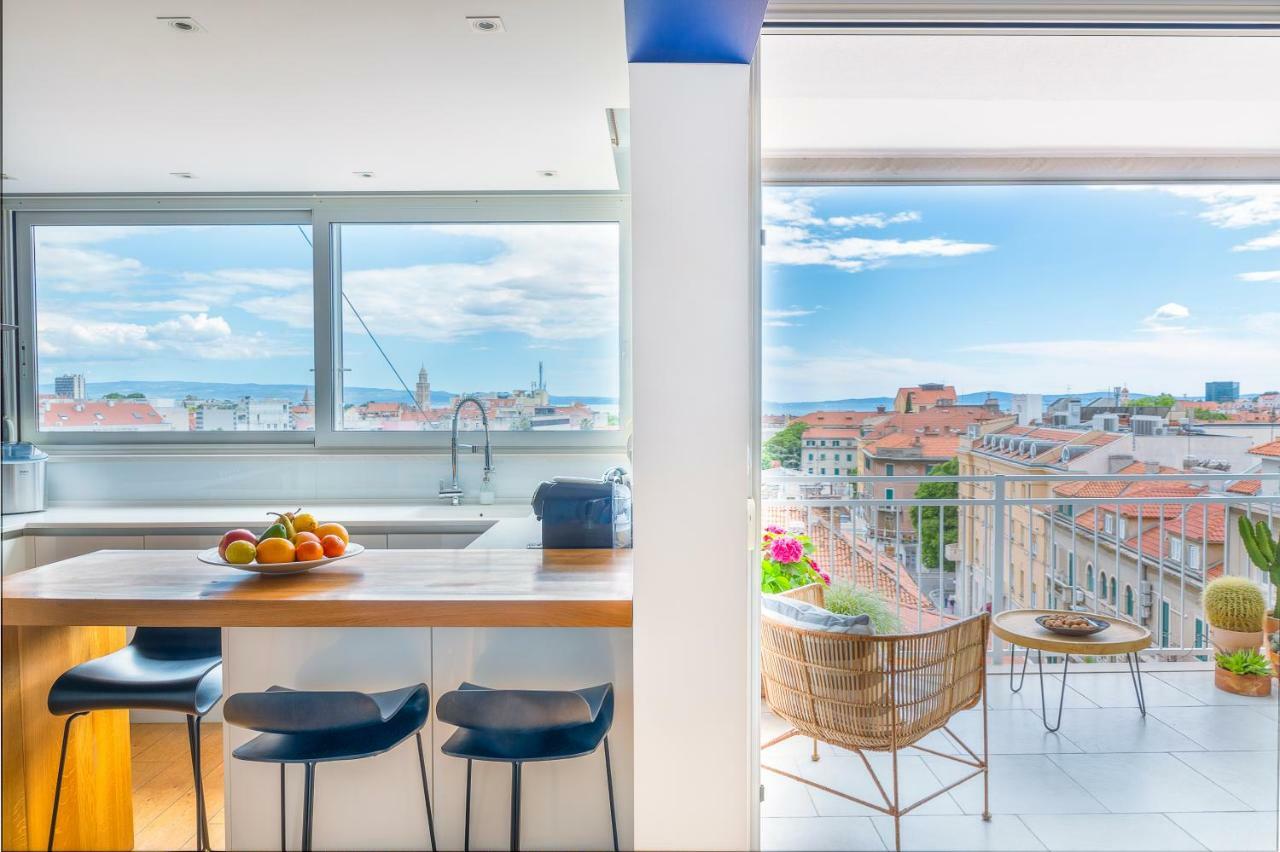 Ferienwohnung D'Art Penthouse Split Exterior foto